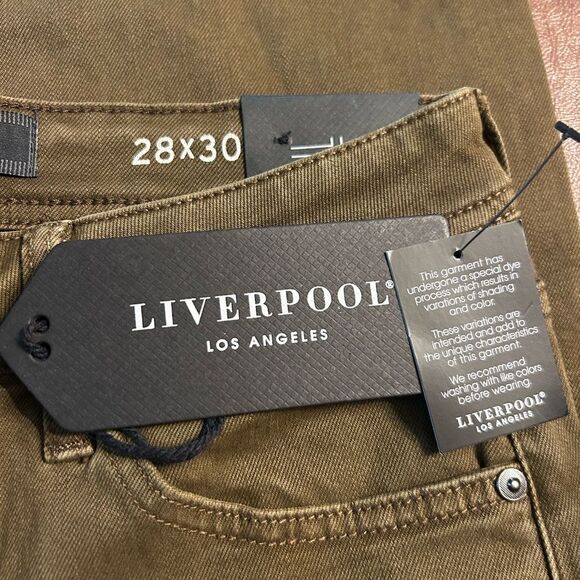 Liverpool Men’s Relaxed Straight Leg Jean Size 28x30 - Picture 5 of 6